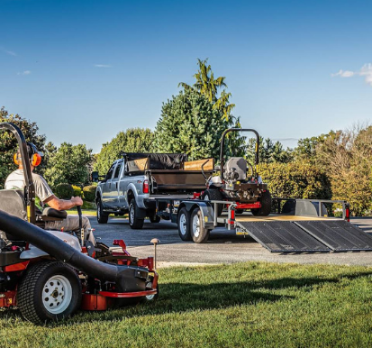 An application scenario or product detail of trailers for ride on lawnmowers - Image 19