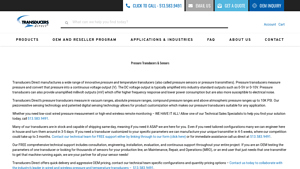 Transducers Direct - Pressure Transducers