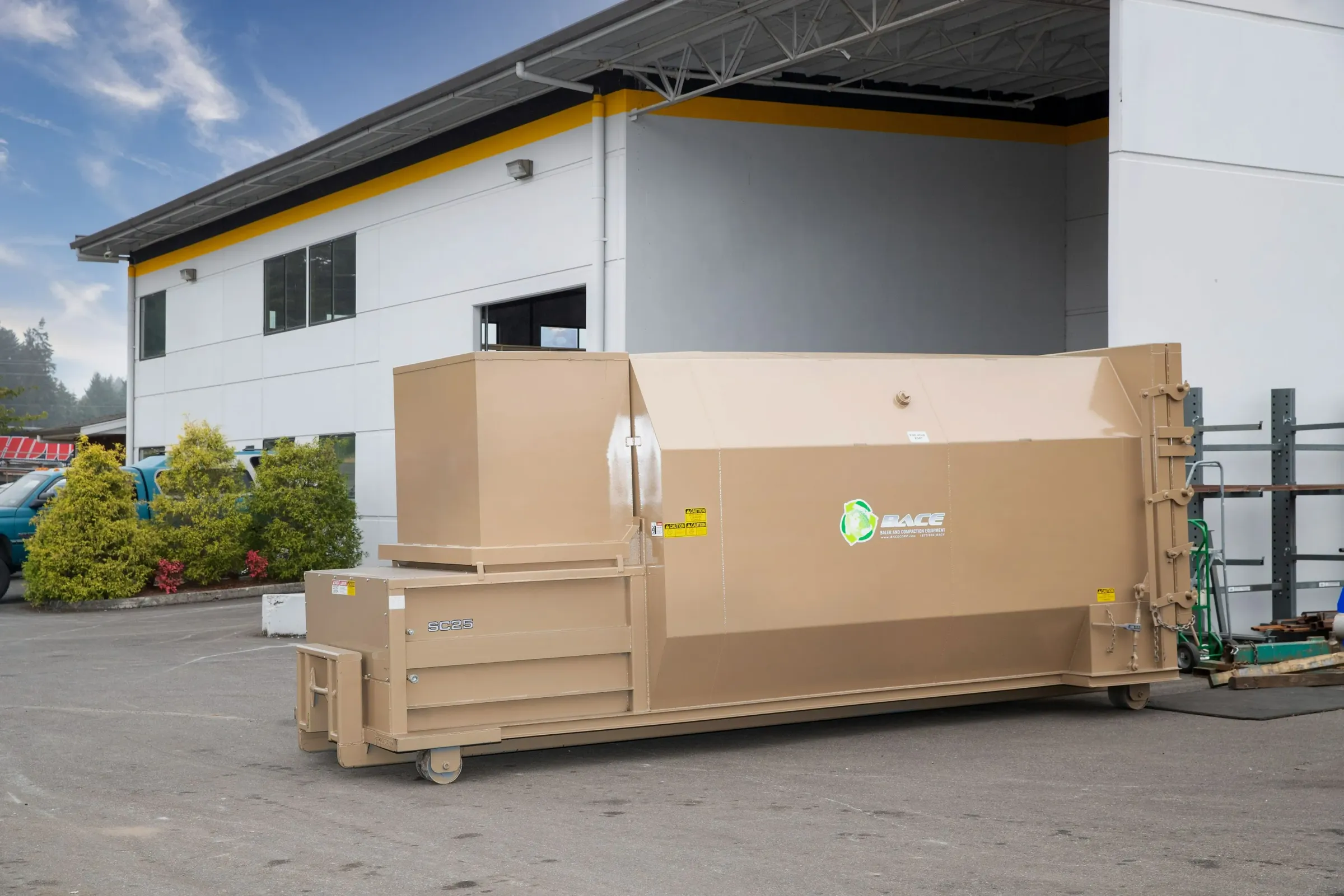 An application scenario or product detail of trash compactor machine - Image 20