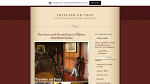 Traveler on Foot - Unique Antique Furnishings