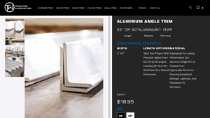 Tread-Ware - Aluminum Angle Trim