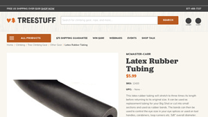 Treestuff - Latex Rubber Tubing