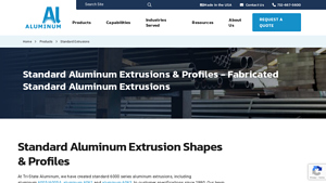 Tri-State Aluminum - Standard Extrusions & Profiles