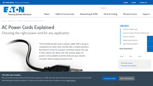 Eaton - Power Cords and Extension Cords