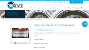 Speed Queen - 79 Flatwork Iron