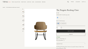 Audo Copenhagen - The Penguin Rocking Chair