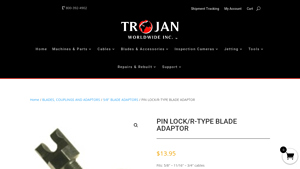 Trojan - PIN LOCK/R-TYPE BLADE ADAPTOR