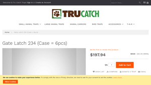 TruCatch - Gate Latch 234