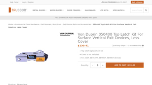Von Duprin - 050400 Top Latch Kit