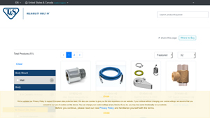 T&S Brass - Hose Reel Parts