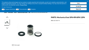 Tsurumi Pump - Mechanical Seals 3PN 4PN 8PN 12PN