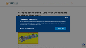 TubeTech - Shell and Tube Heat Exchangers