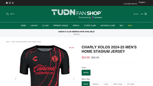 Charly - Xolos 2024-25 Men's Home Jersey