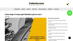 Tullanta - Gato Hidráulico para Carro