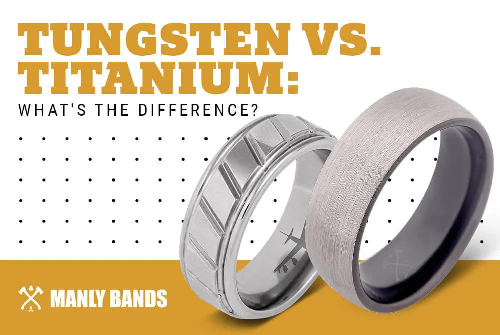 An application scenario or product detail of tungsten carbide vs titanium rings - Image 5