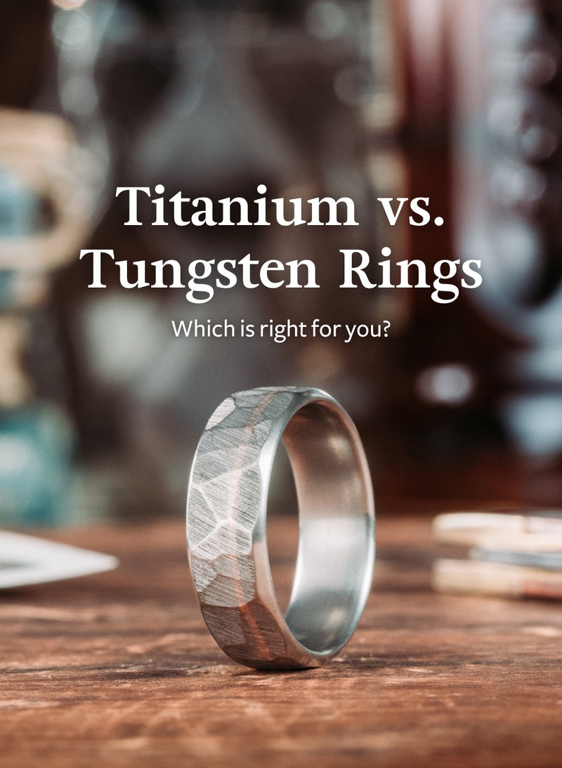 An application scenario or product detail of tungsten carbide vs titanium rings - Image 11