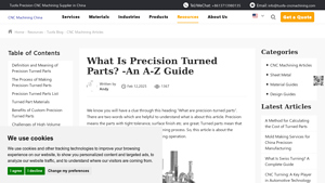 Tuofa - Precision Turned Parts