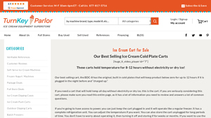 Turnkey Parlor - BDC-8 Cold Plate Cart