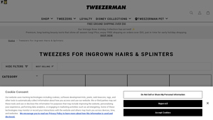 Tweezerman - Precision Tweezers for Ingrown Hairs and Splinters