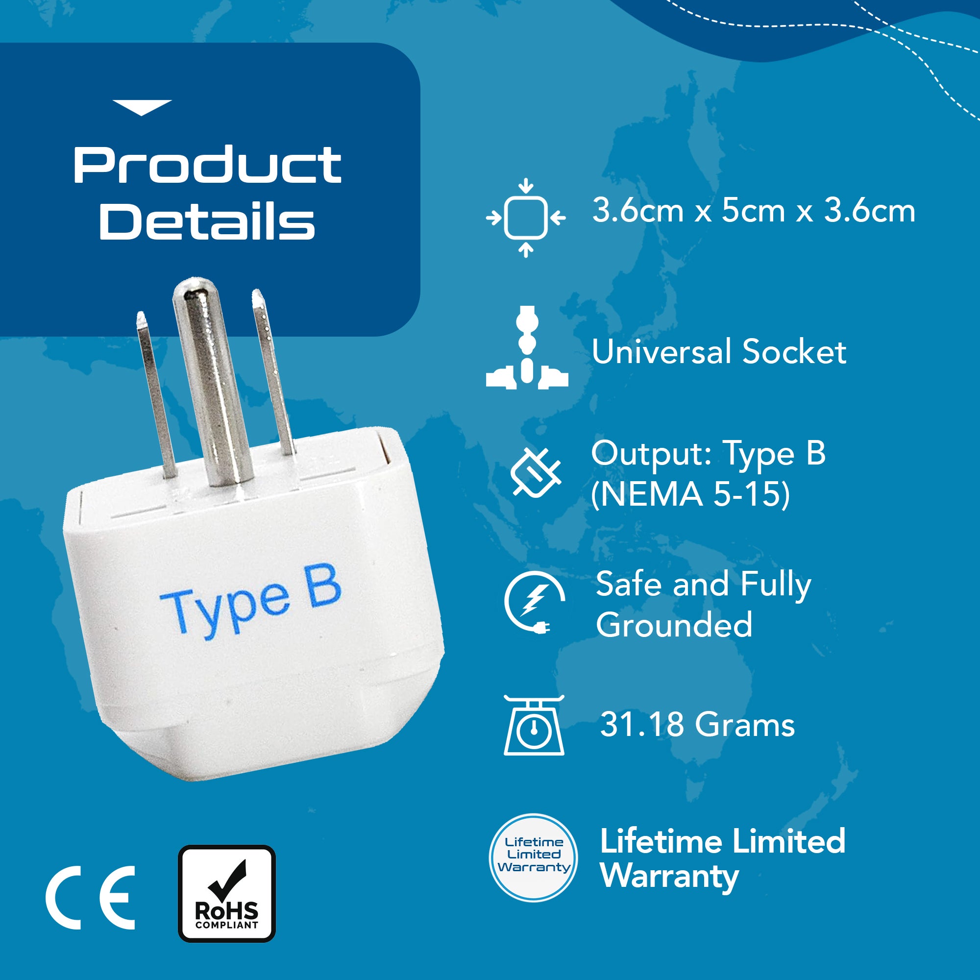 An application scenario or product detail of type a to type b plug adapter - Image 16