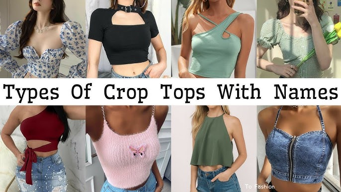 Featured image for the types of crop tops guide