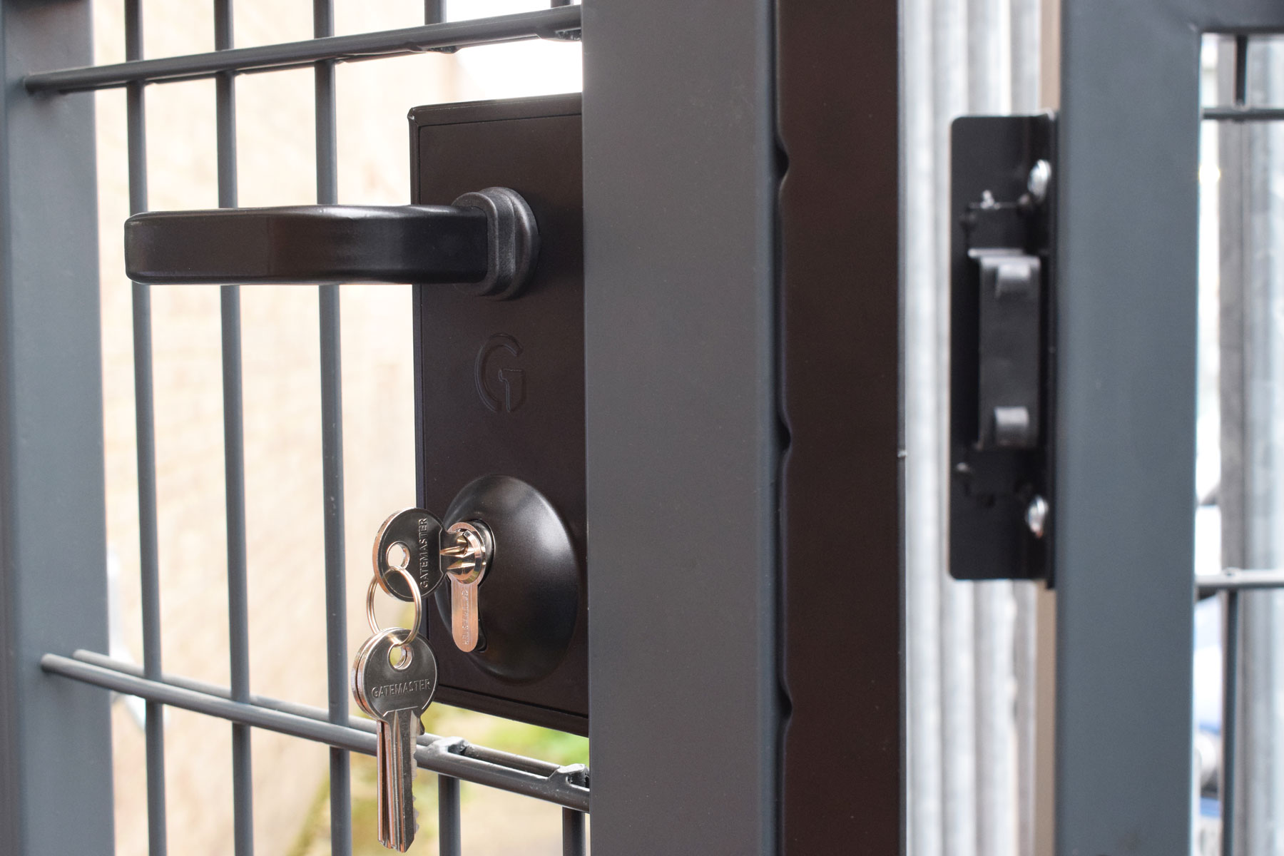 An application scenario or product detail of types of gate locks - Image 1