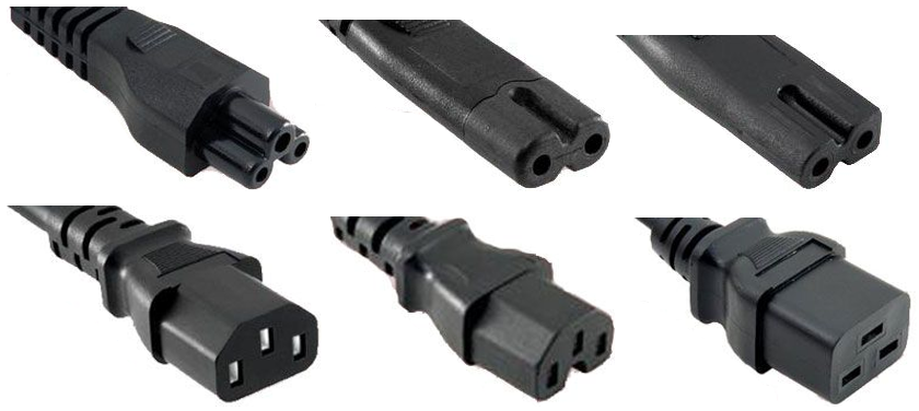 An application scenario or product detail of types of power cord connectors - Image 2