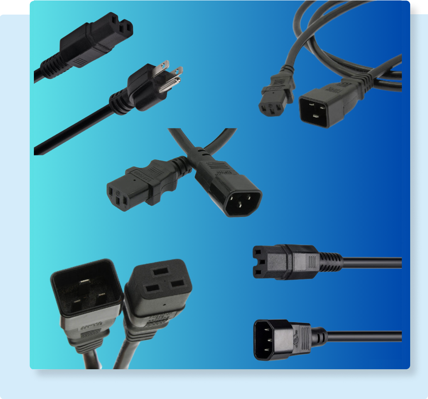 An application scenario or product detail of types of power cord connectors - Image 20