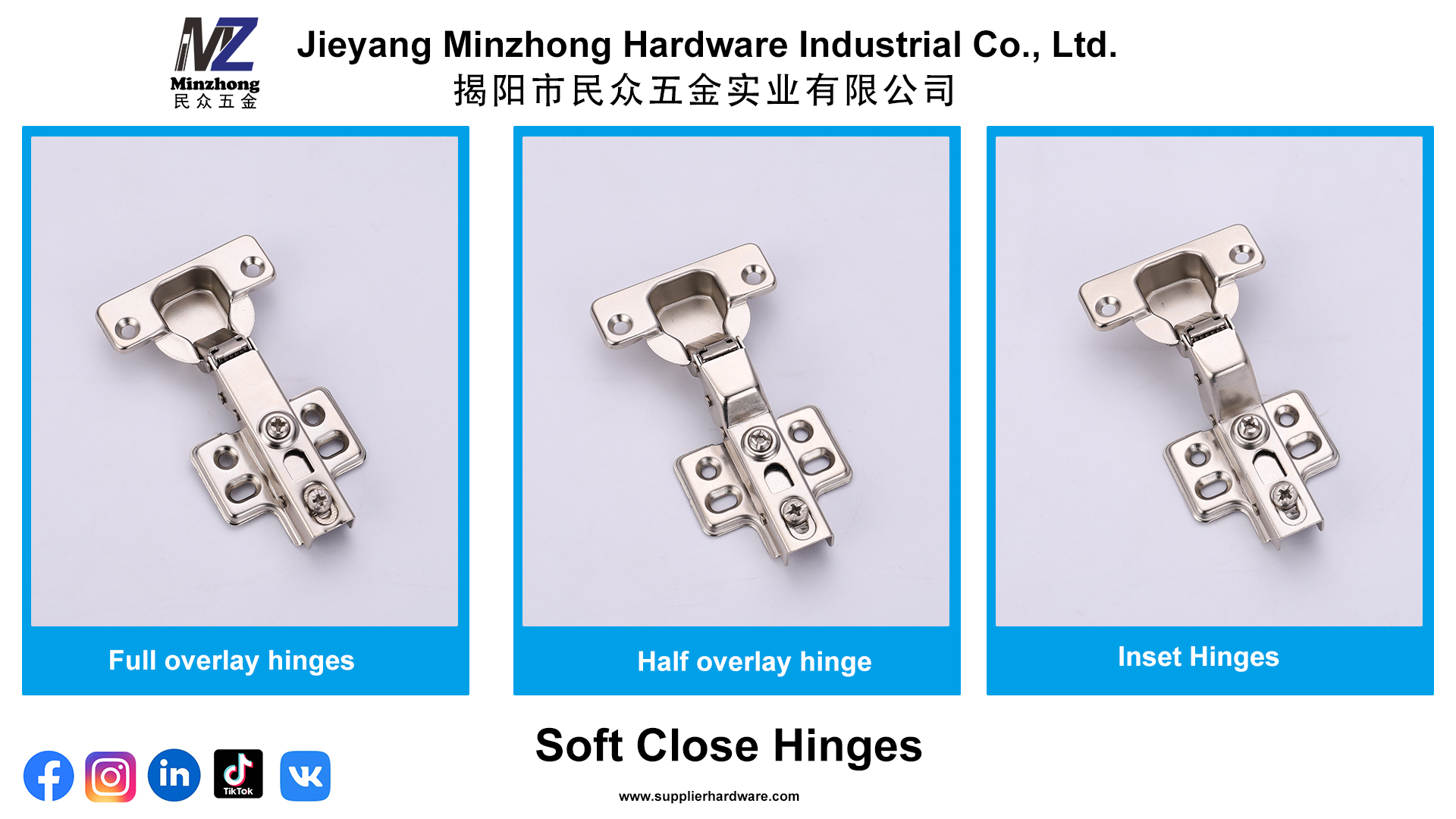 An application scenario or product detail of types of soft close hinges - Image 7