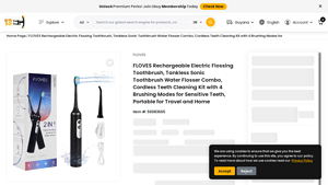 FLOVES - Rechargeable Electric Flossing Toothbrush