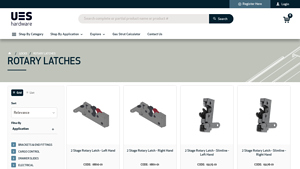 UES Hardware - 2 Stage Rotary Latch