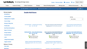 U-Haul - Double Wall Boxes