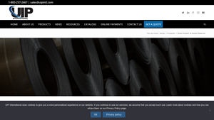UIP International - Industrial and Commercial Sheet Rubber Products