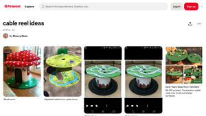 Pinterest UK - Creative Cable Reel Projects