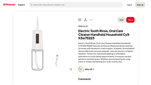 CY9 - Electric Tooth Rinse