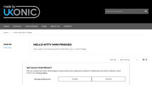 Ukonic - Hello Kitty Mini Fridges