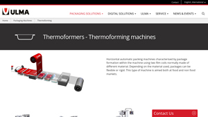 Ulma Packaging - Thermoforming Machines