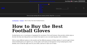 Under Armour - Football Gloves