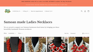 Under the Bird - Handmade Samoan Ladies Necklaces