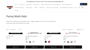 Unethical Threads - Funny Mesh Hats