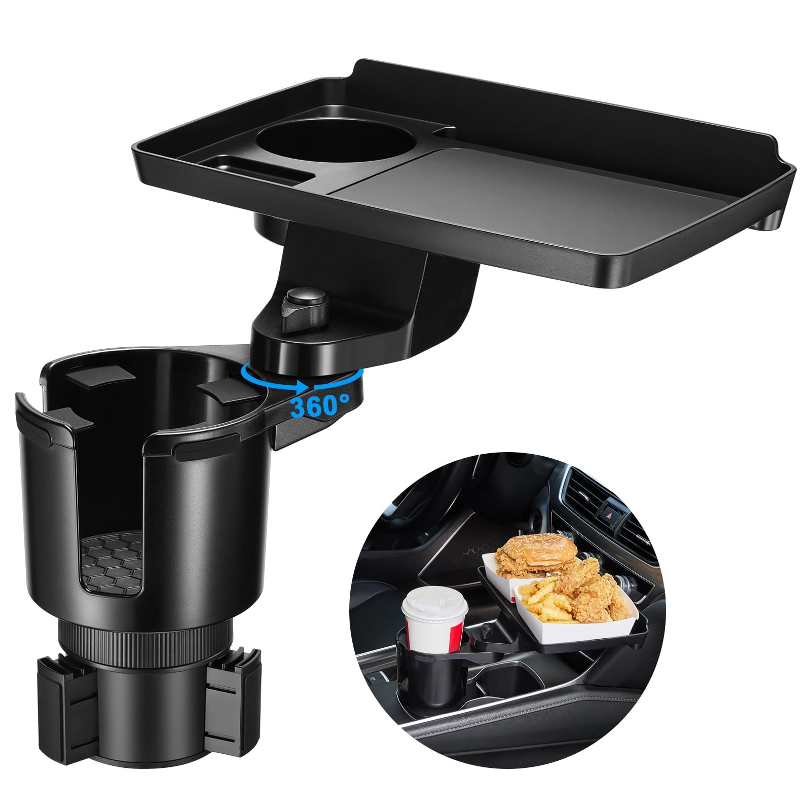 An application scenario or product detail of universal dual two cup holder tray - Image 18