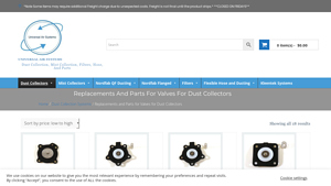 Universal Air Systems - Valve Replacements for Dust Collectors
