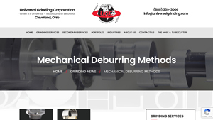 Universal Grinding - Mechanical Deburring Solutions