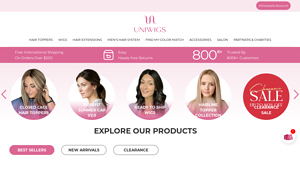 UniWigs - Hair Toppers & Extensions