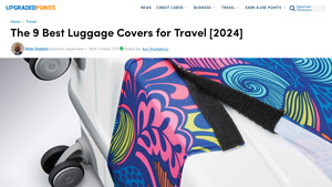 Upgraded Points - Durable Luggage Covers