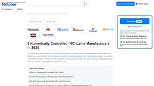Metoree - NC Lathes