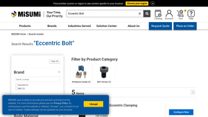 HALDER - Eccentric Clamp Bolts