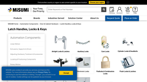 MISUMI - Door & Cabinet Hardware