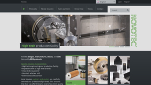 Novotec EDM - Wear Parts for EDM Applications