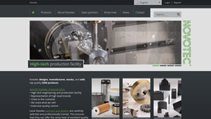 Novotec - EDM Wear Parts